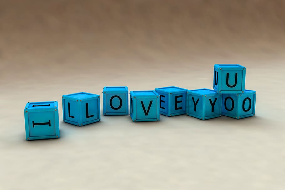 cube love, text, letter, education, business, western script HD wallpaper