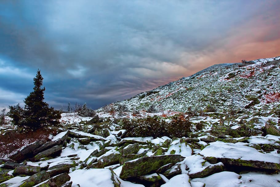 con2011, mountain, mountainside, nature, outdoors, russia, snow HD wallpaper