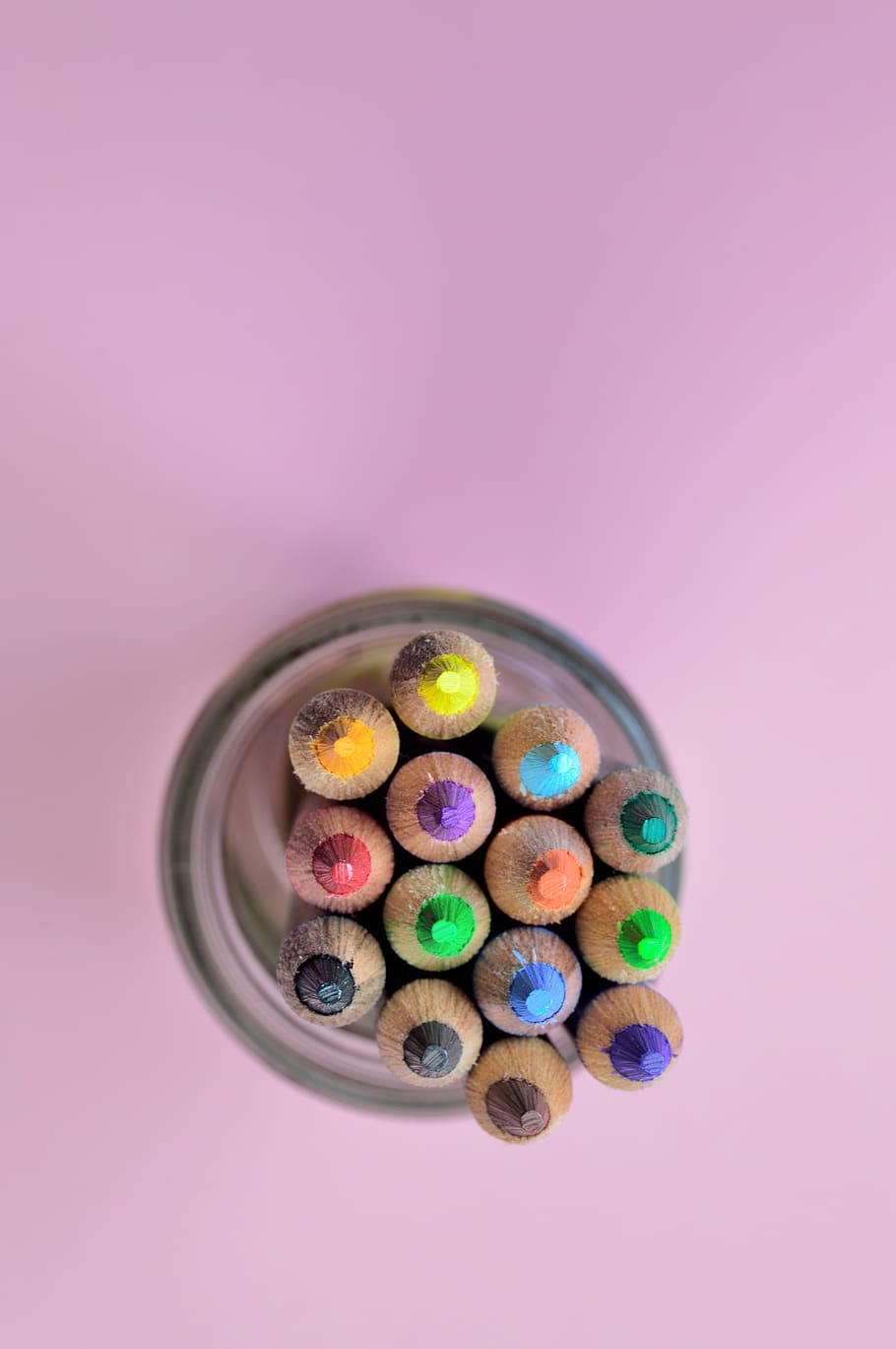 pencil, color, sharpener, art, drawing, design, container, multi colored HD wallpaper