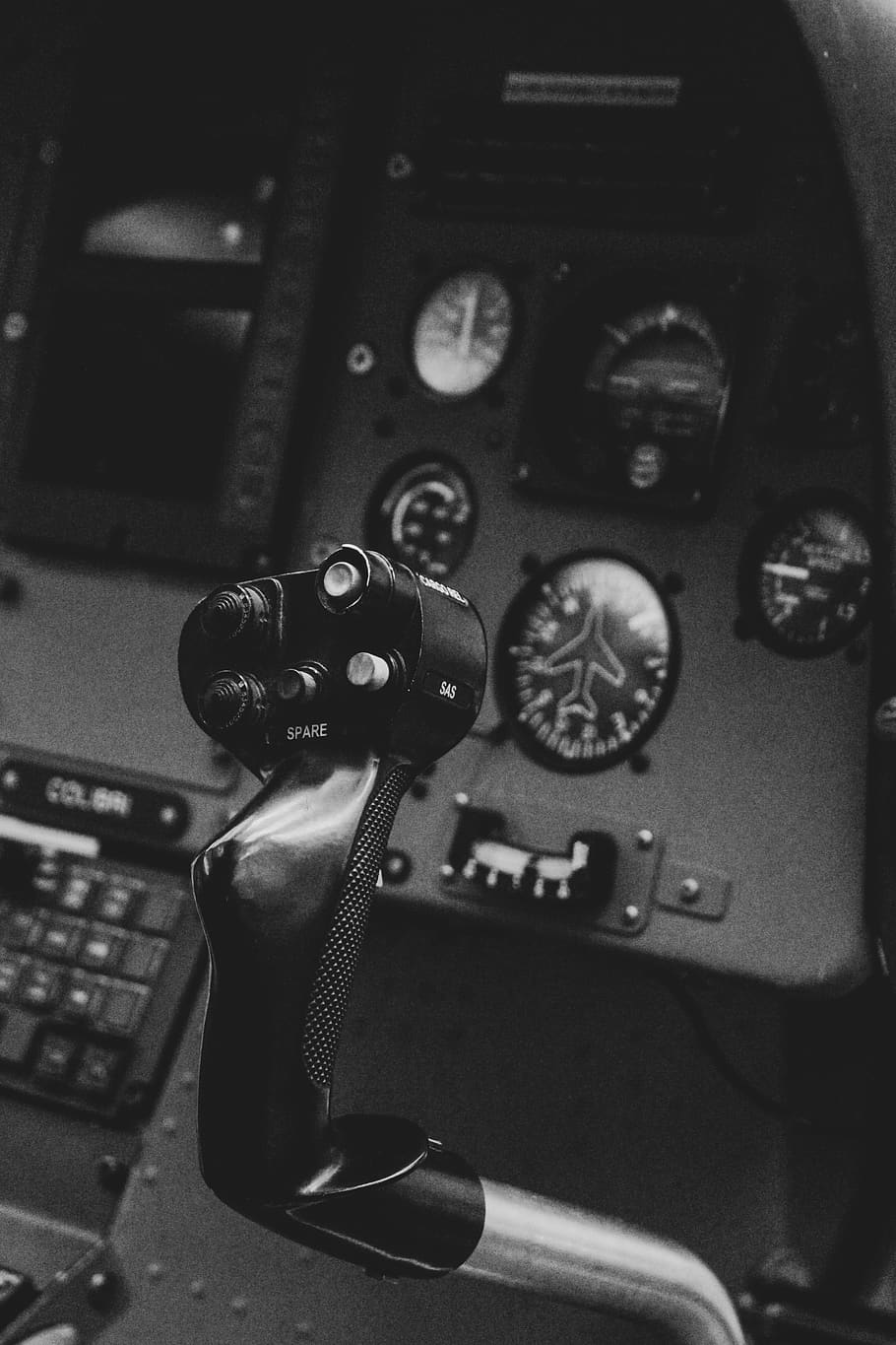 black plane controller, technology, close-up, number, machinery HD wallpaper