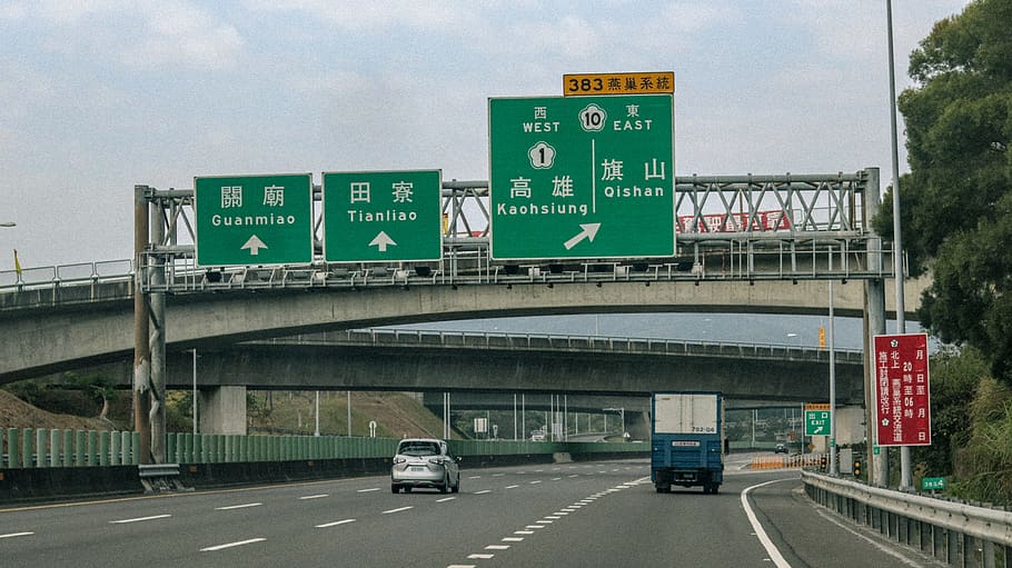 gray car passing through overpass, road, transportation, vehicle HD wallpaper