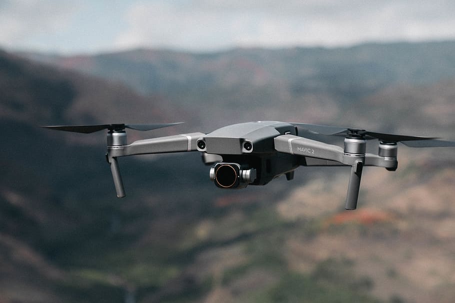 DJI Mavic 3, flying, motion, transportation, no people, day, focus on foreground HD wallpaper