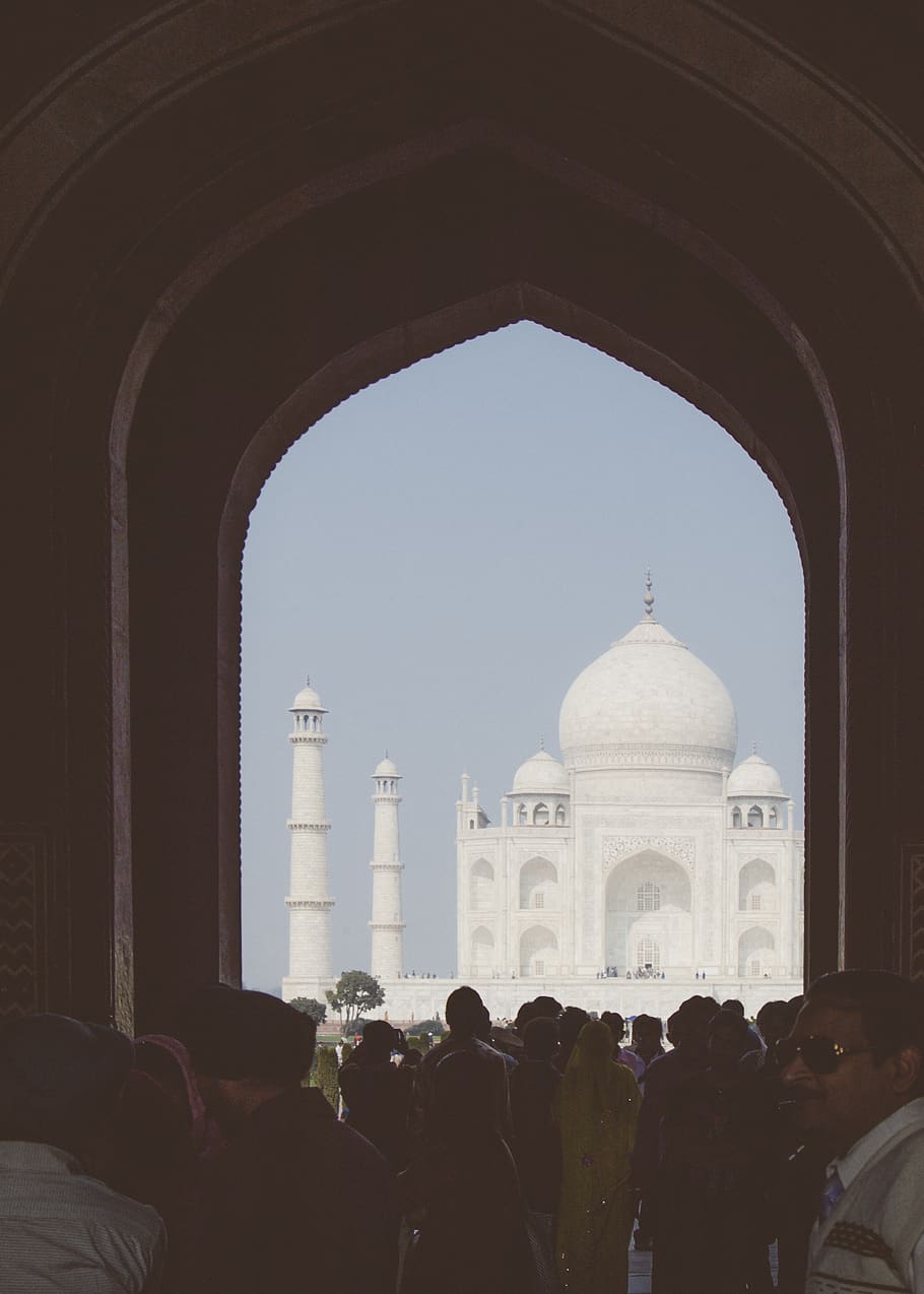 Taj Mahal, Dubai, ancient, arch, architecture, building, daylight HD wallpaper