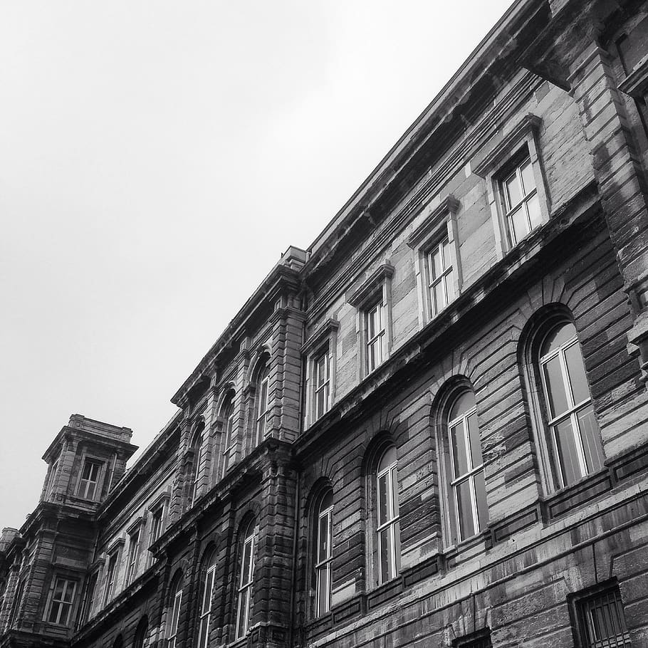 building exterior, built structure, architecture, sky, low angle view HD wallpaper