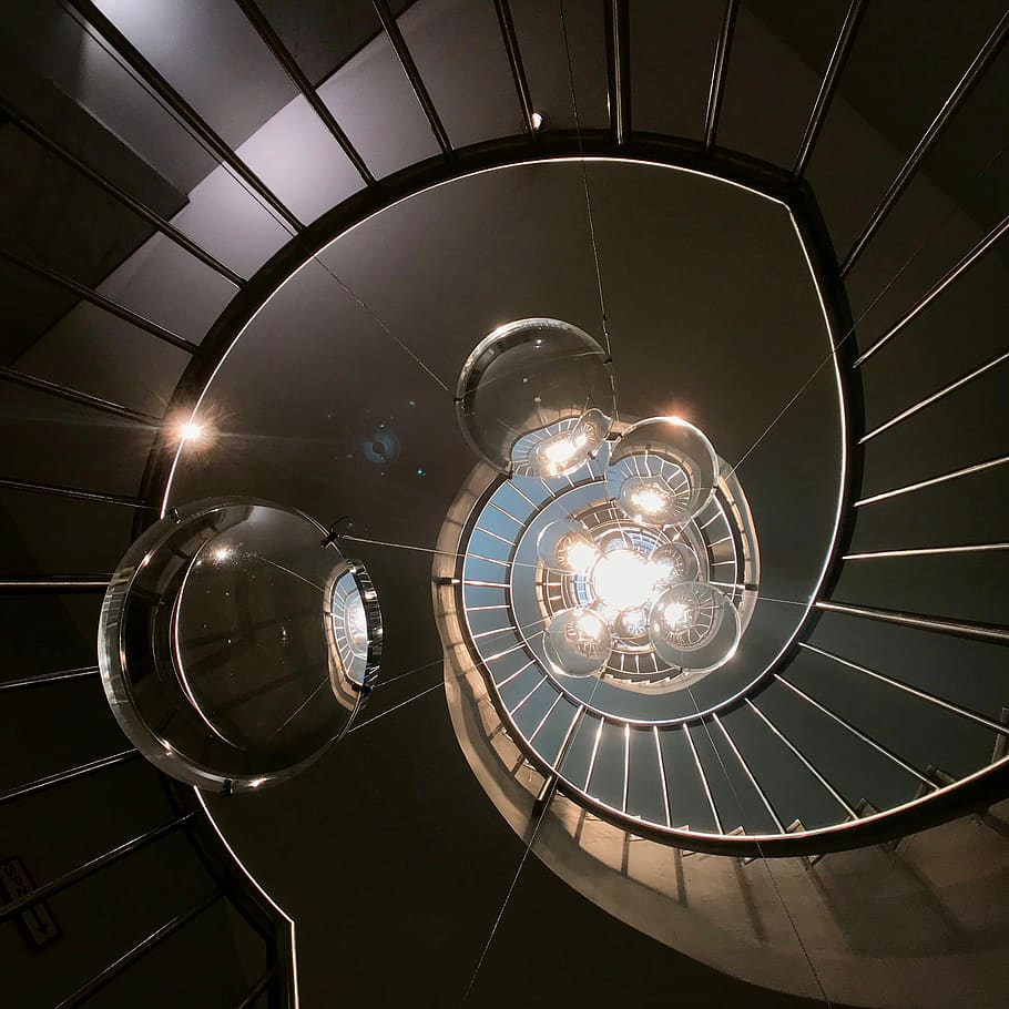 germany, münchen, ottostraße, architecture, lighting, stairs HD wallpaper