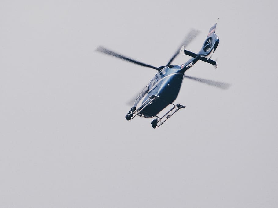 Photo of Helicopter on Flight, aircraft, aviate, aviation, cloudy HD wallpaper