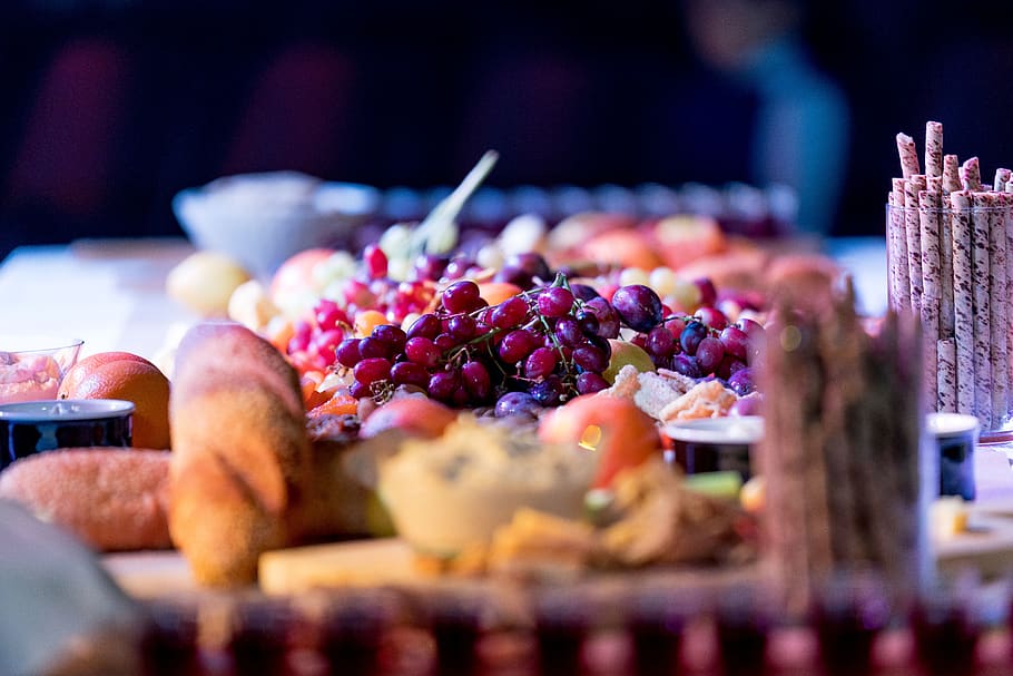 fruit, christian, table, snack, food, worship, communion, easter HD wallpaper