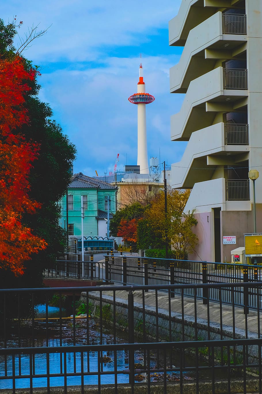 japan, kyoto, kyoto tower, architecture, built structure, building exterior, HD wallpaper