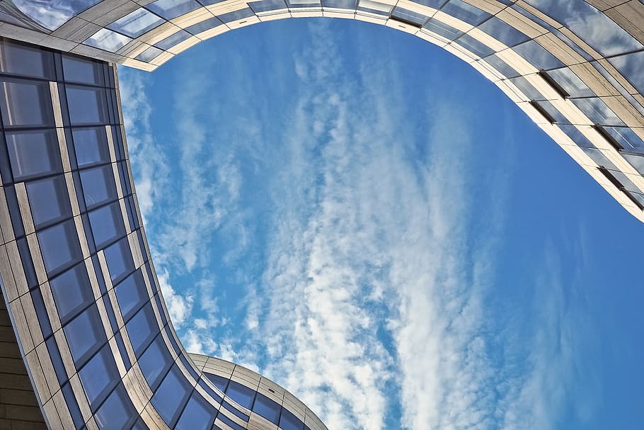 Clear Window Panel, arch, architectural design, architecture HD wallpaper