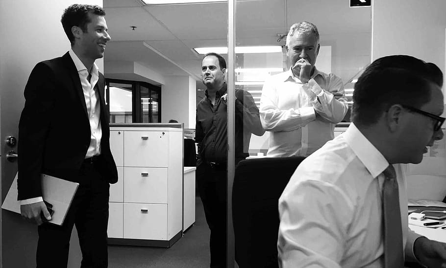 office, executives, men, agency, working, oakton, males, group of people HD wallpaper