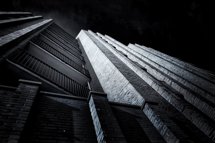 Some light in the dark, balcony, brick, sun, amsterdam, ijburg HD wallpaper