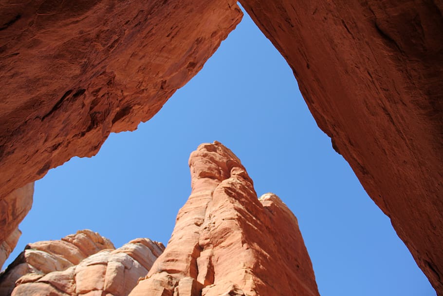 nature, outdoors, mesa, mountain, archaeology, valley, canyon HD wallpaper