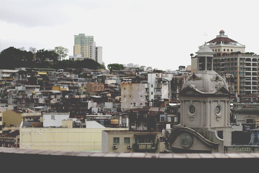 macau, building exterior, architecture, built structure, city HD wallpaper