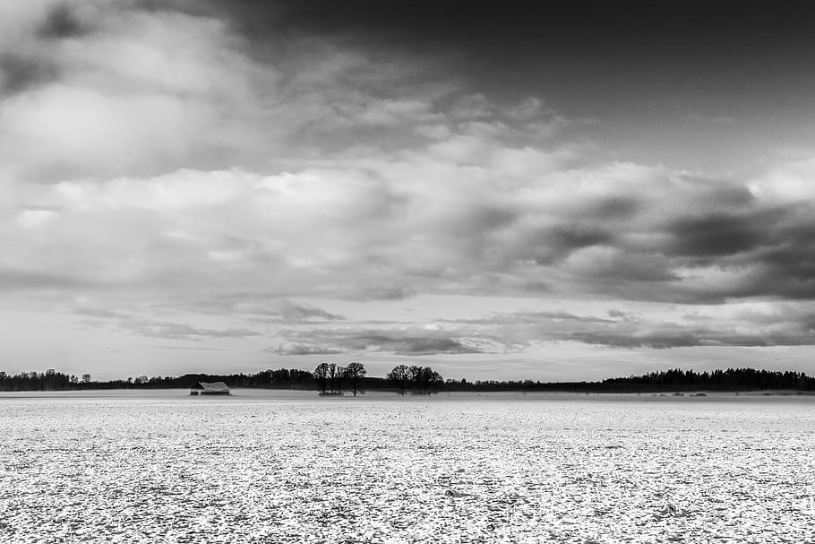 landscape, clouds, fog, sky, nature, field, cloud - sky, scenics - nature HD wallpaper