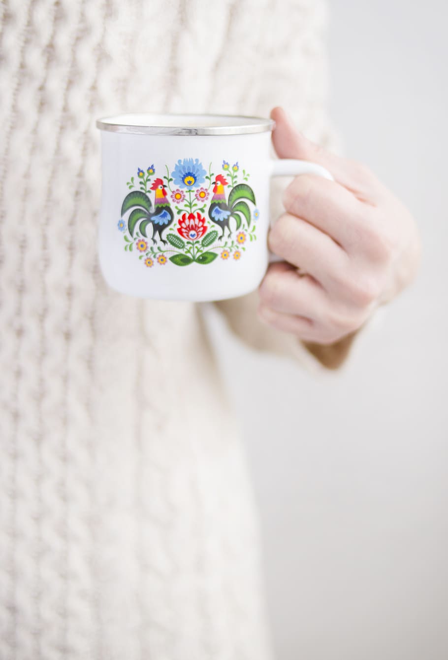 Close-up Photography of Cup, blur, coffee, coffee cup, color HD wallpaper