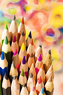 art, background, blue, bright, brown, children, color, colorful HD wallpaper