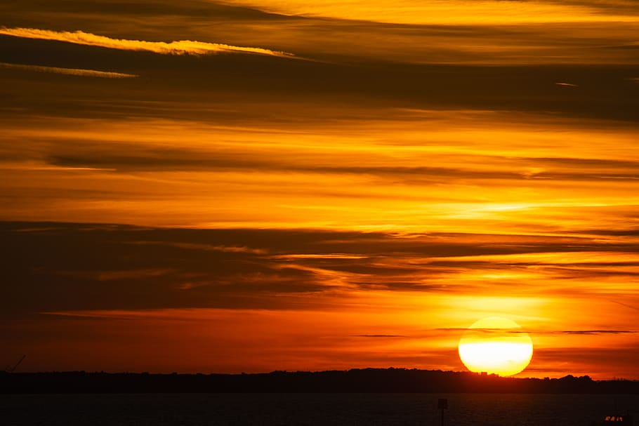 sunset photography, nature, outdoors, sky, dusk, red sky, dawn HD wallpaper