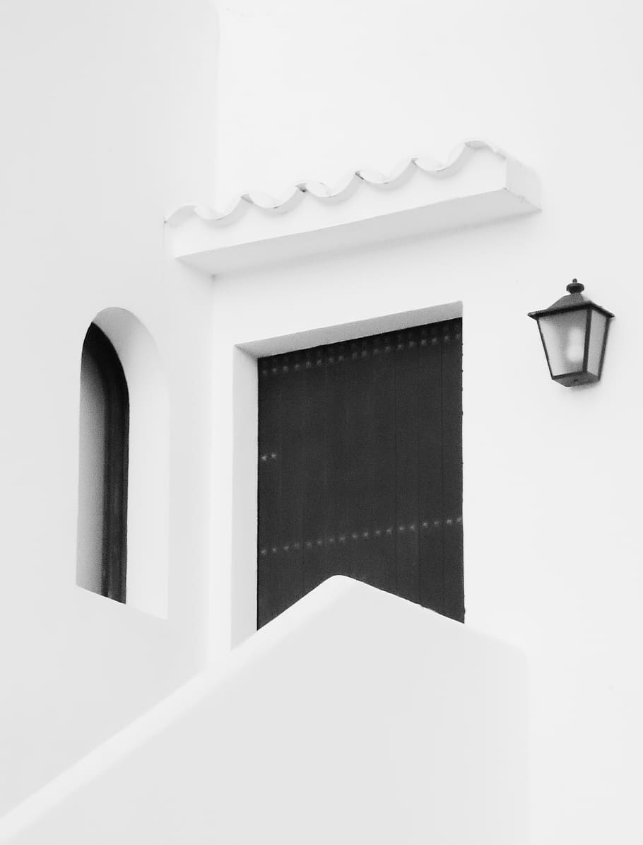 door, mediterranean, minimal, built structure, architecture HD wallpaper