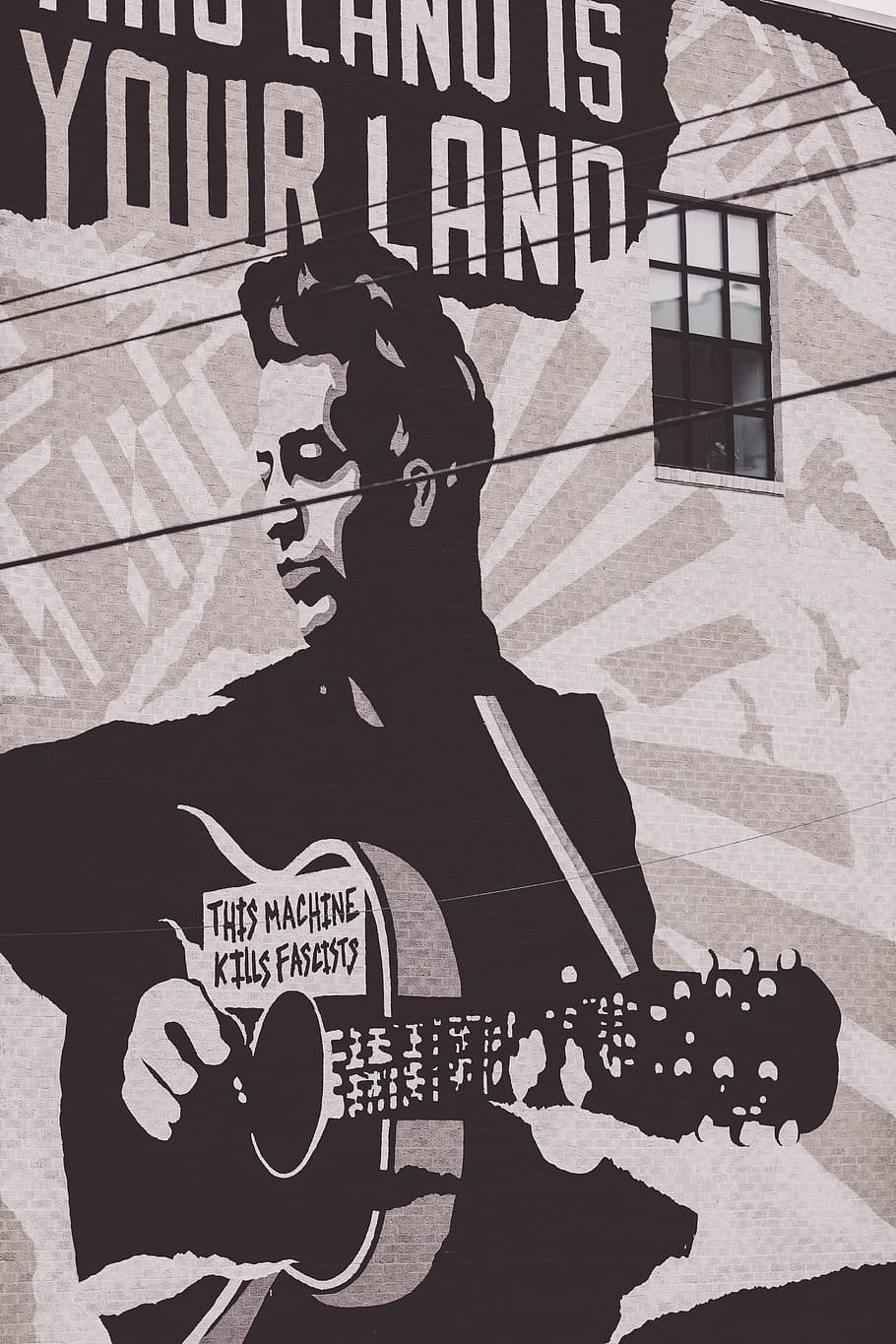 man playing guitar poster, musical instrument, real people, one person HD wallpaper
