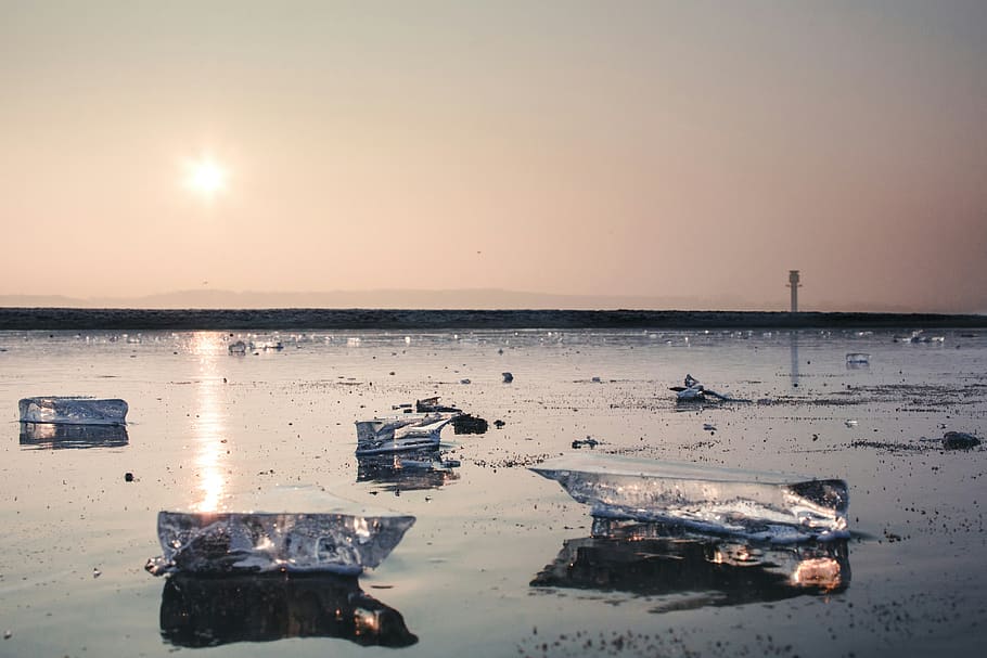 germany, kiel, sea, cold, sun, sunrise, sunset, adventure, iceland HD wallpaper