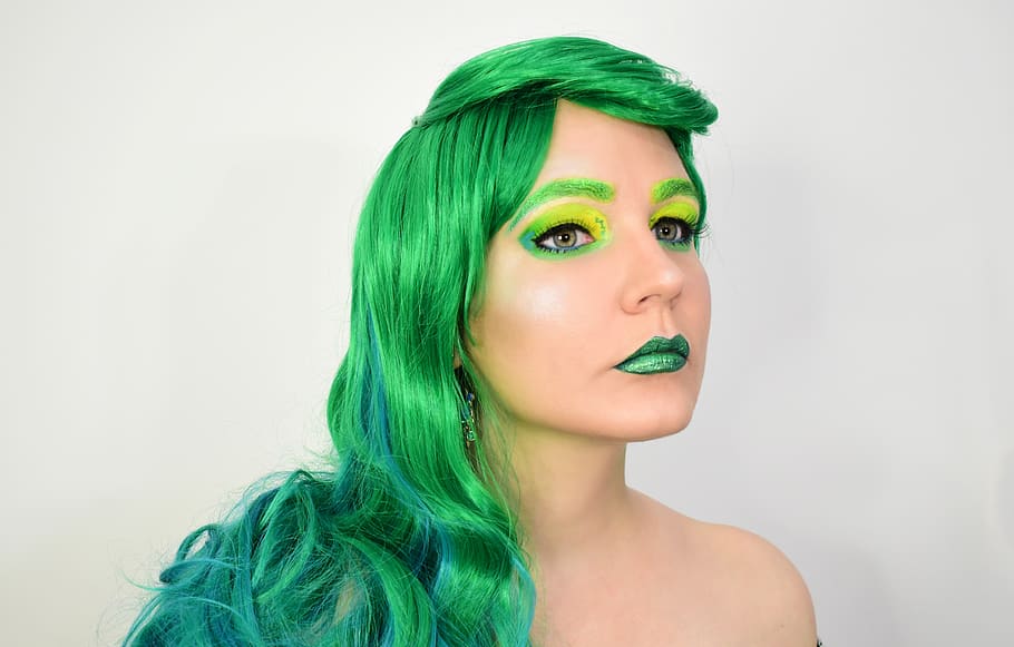 makeup, lollipop, san patricio, st patricks, good luck, green HD wallpaper