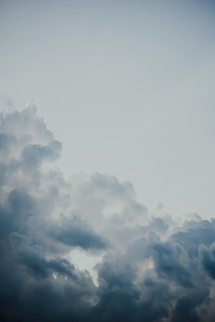 photo of clouds, sky, overcast, moody, storm, storm clouds, nature HD wallpaper