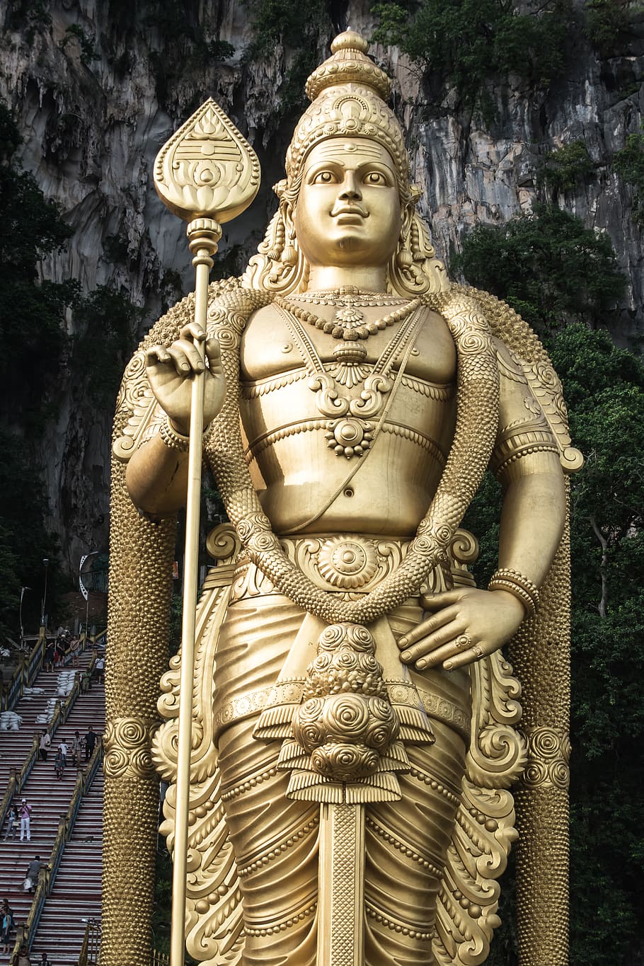 HD wallpaper: malaysia, batu caves, sculpture, hinduism, religion ...
