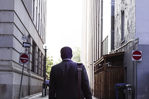 canada, toronto, morning, light, tall buildings, men's fashion HD wallpaper