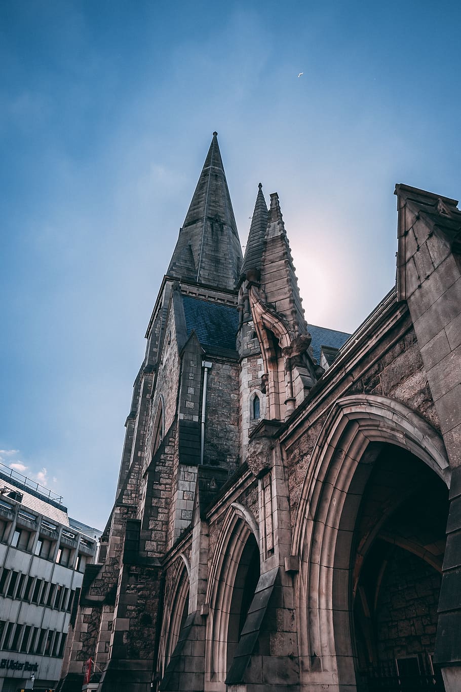 Low Angle View on Cathedral, ancient, architectural, architecture HD wallpaper
