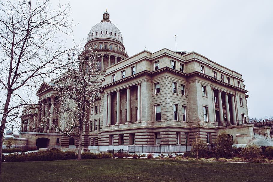 Low Angle Photography of Building, administration, architecture HD wallpaper