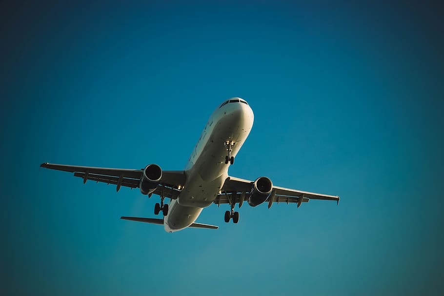 greece, corfu, plane, fly, air vehicle, airplane, flying, mode of transportation HD wallpaper