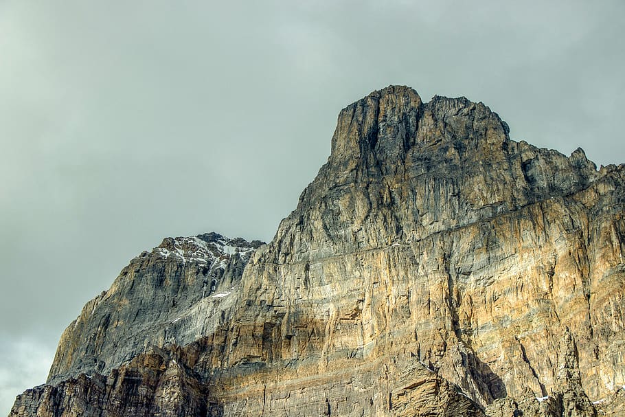 rock mountains, outdoors, cliff, nature, mountain range, peak HD wallpaper