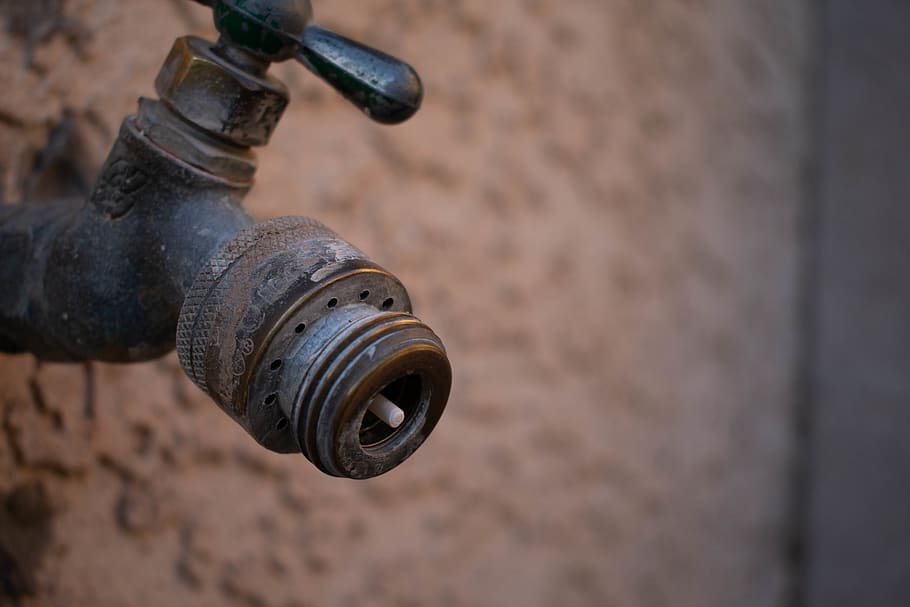 indoors, sink, fire hydrant, tap, sink faucet, bronze, cylinder HD wallpaper