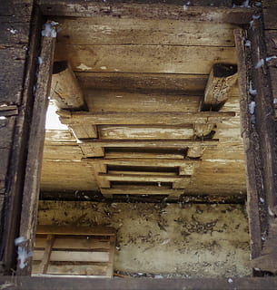 canada, wetaskiwin, risk, broken, wood, explore, barn, ladder HD wallpaper