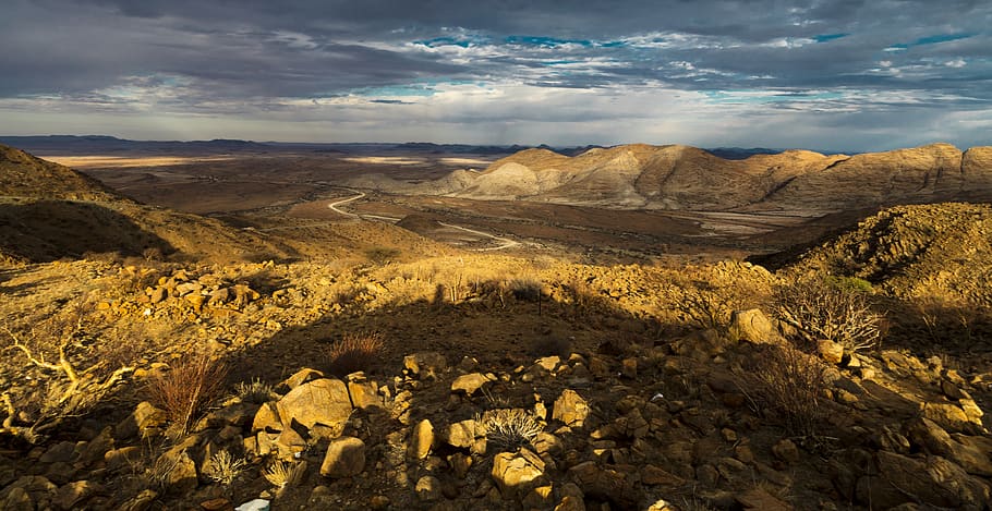 namibia, gamsberg pass, cloud - sky, rock, environment, rock - object HD wallpaper