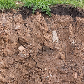 texture, layer, earth, soil, section, cross, ground, dirt, rock HD wallpaper