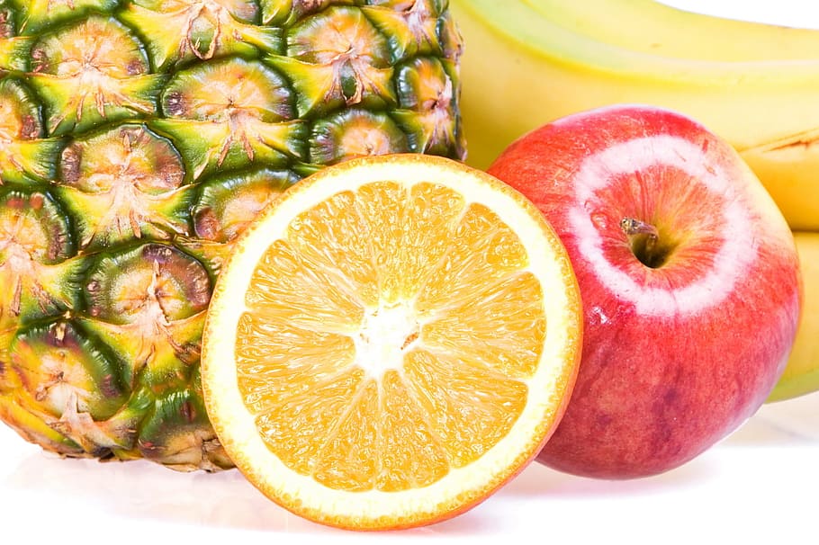 pineapple, ananas, close-up, closeup, diet, dieting, eating HD wallpaper