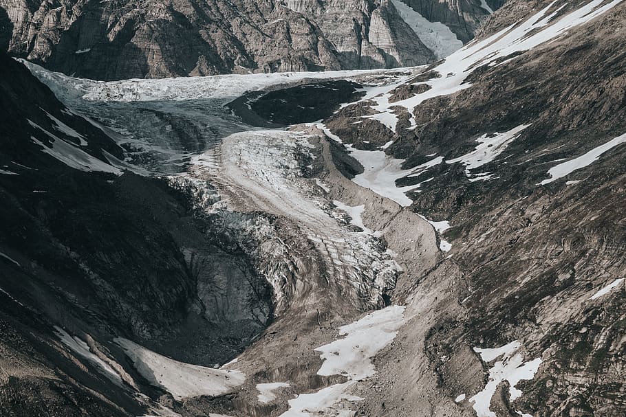 snowcapped mountains, nature, outdoors, ice, glacier, scenery HD wallpaper