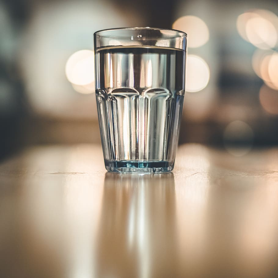 clear drinking glass, refreshment, close-up, household equipment HD wallpaper