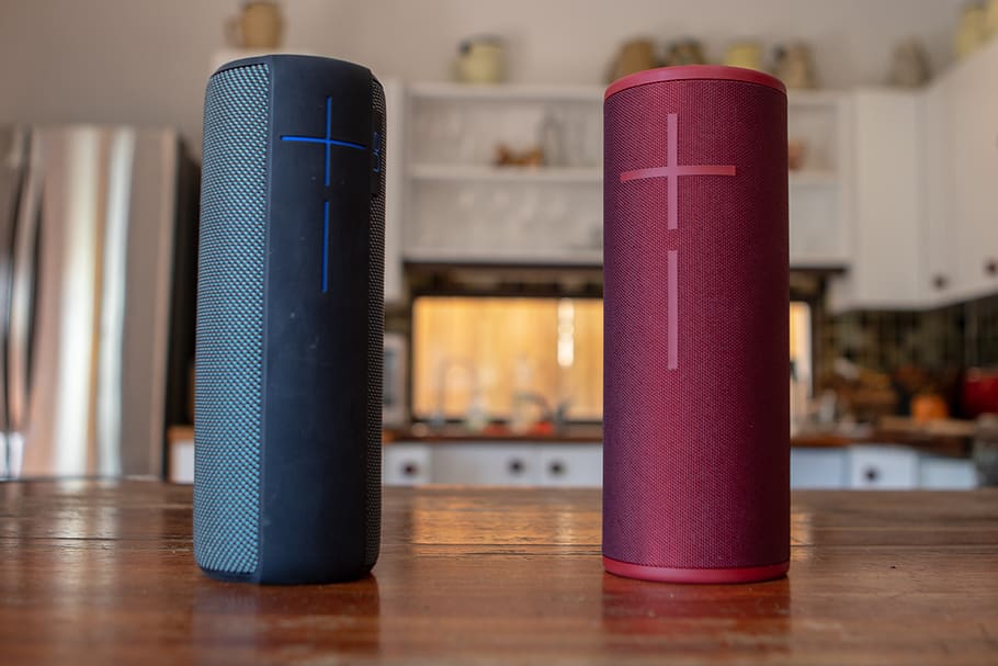 speakers, bluetooth, tech, music, sound, technology, electronic HD wallpaper