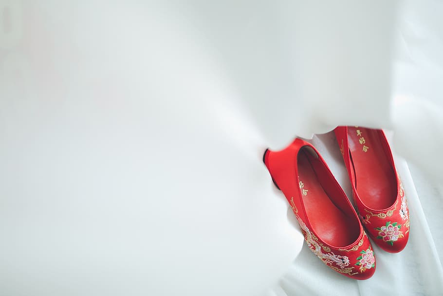 Red Shoes, various, footwear, wedding, no people, emotion, celebration HD wallpaper