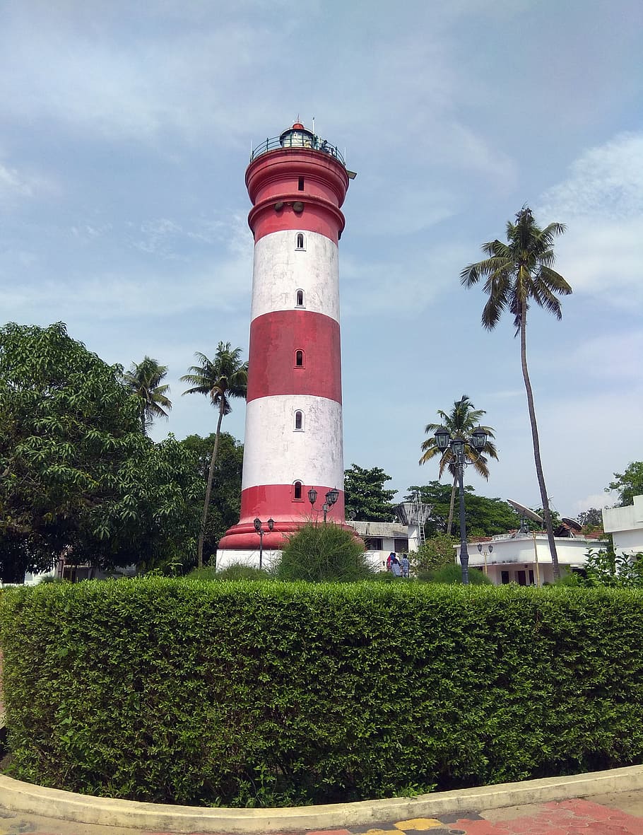 HD Wallpaper: This Is Photo Of Alleppey Light House Which Is Also Known ...