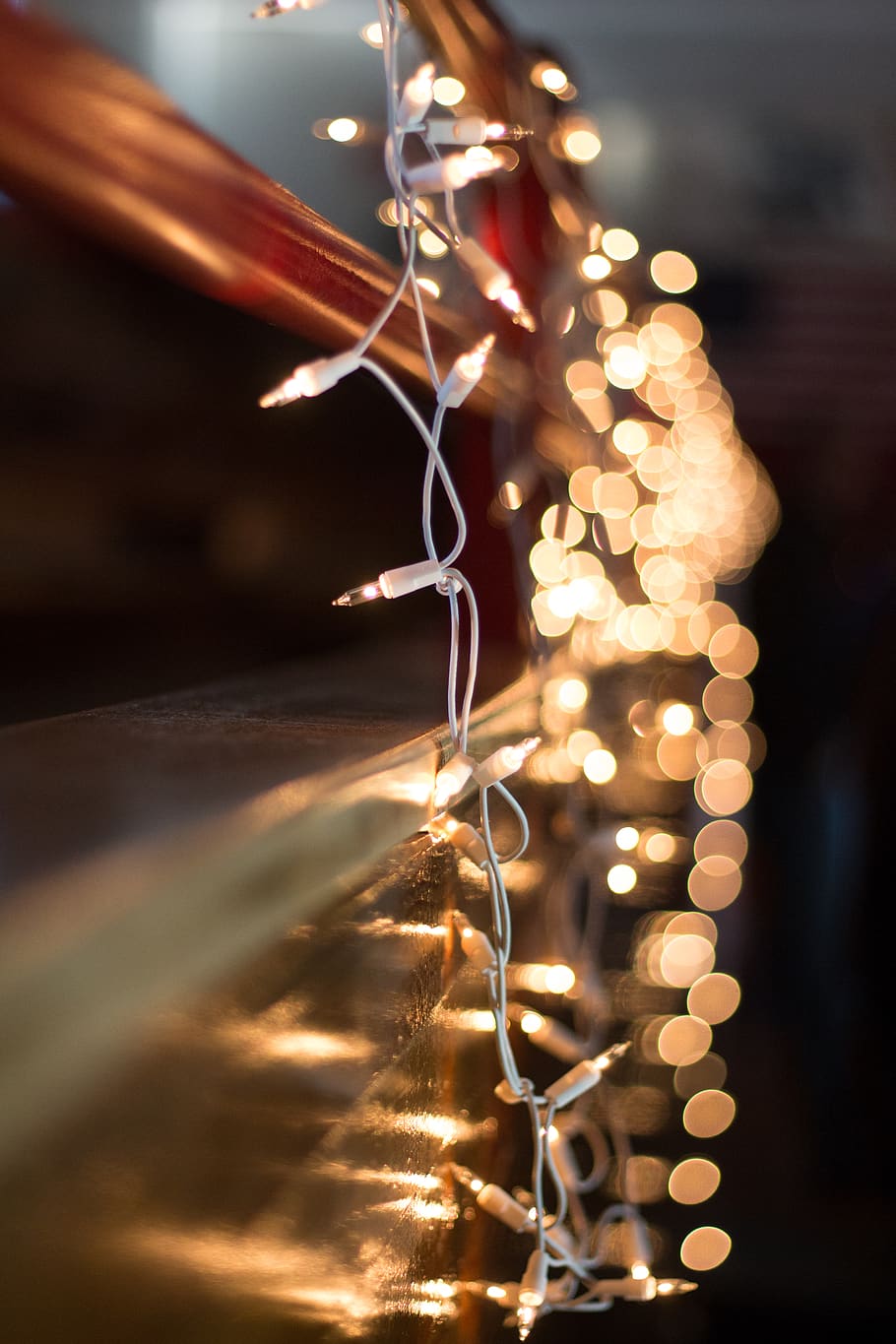 bokeh, lights, blur, abstract, illuminated, celebration, christmas decoration HD wallpaper
