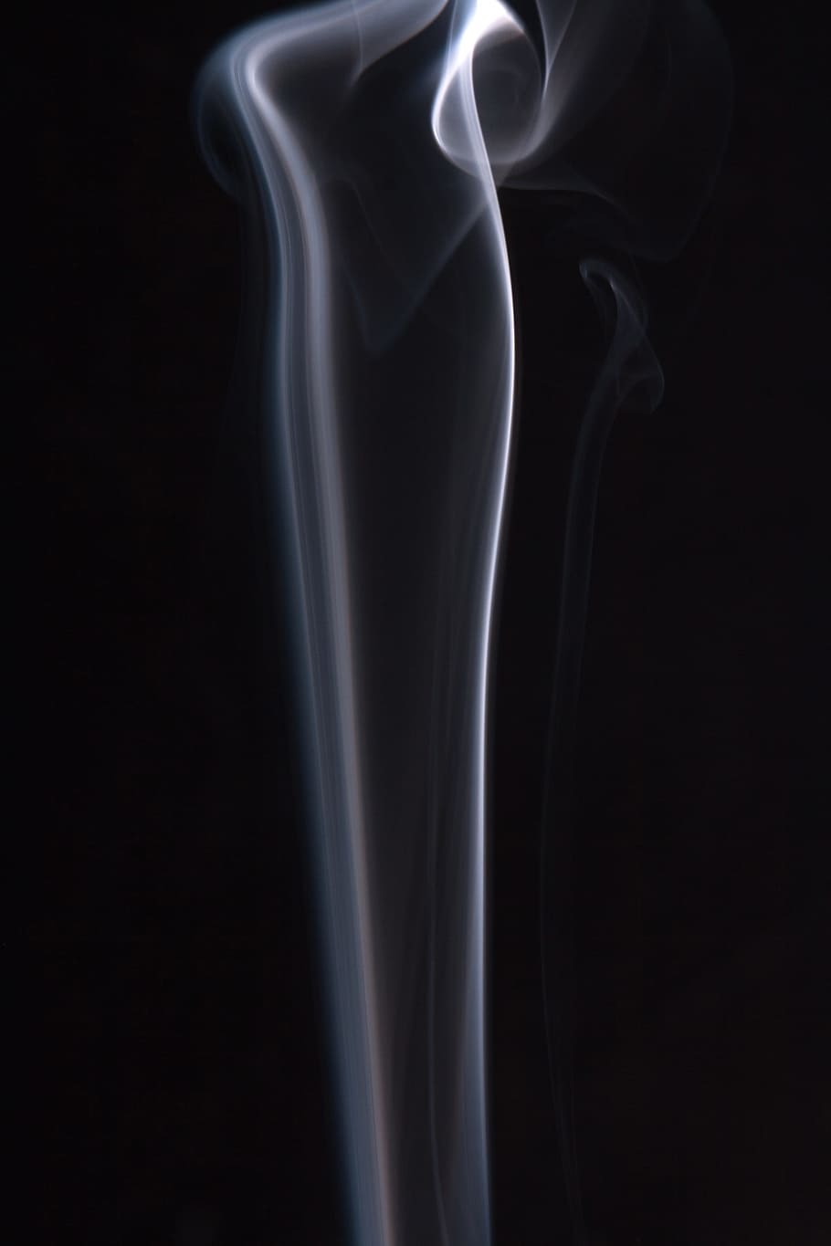 smoke, background, black, white, graphic, hot, isolated, curve HD wallpaper