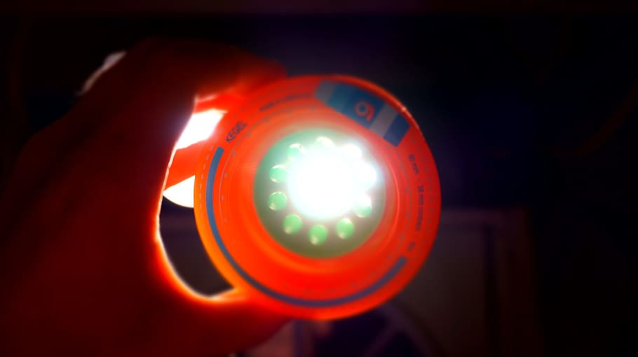 light, red, color, darkness, lighting, circle, ball, macro photography HD wallpaper