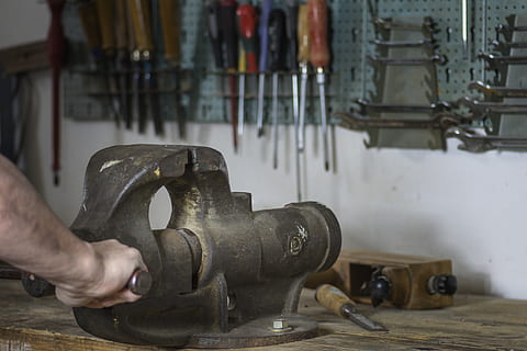 vice, workshop, workplace, chisel, force, planer, steel, screwdriver HD wallpaper
