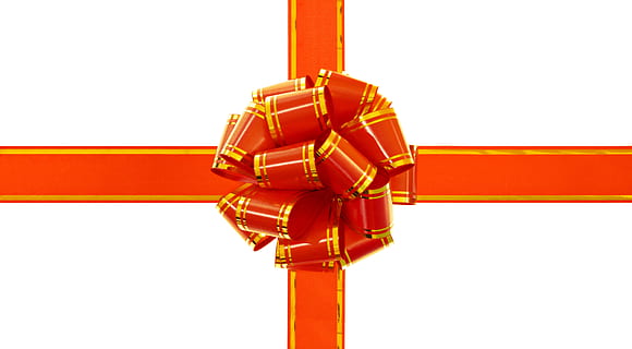 bow, ribbon, red, gift, holiday, white, shine, satin, background HD wallpaper