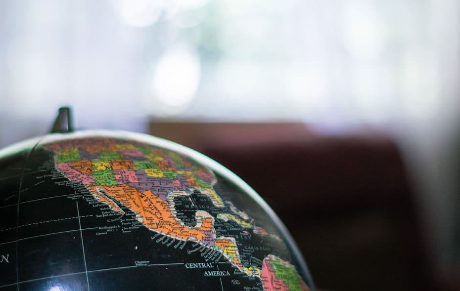 mexico, globe, map, ball, earth, planet, global, cartography HD wallpaper