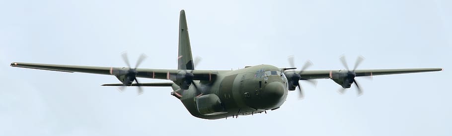 c130, hercules, plane, airforce, transport, aviation, airplane HD wallpaper