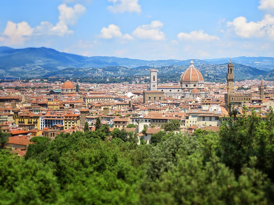 italy, metropolitan city of florence, architecture, building exterior, HD wallpaper